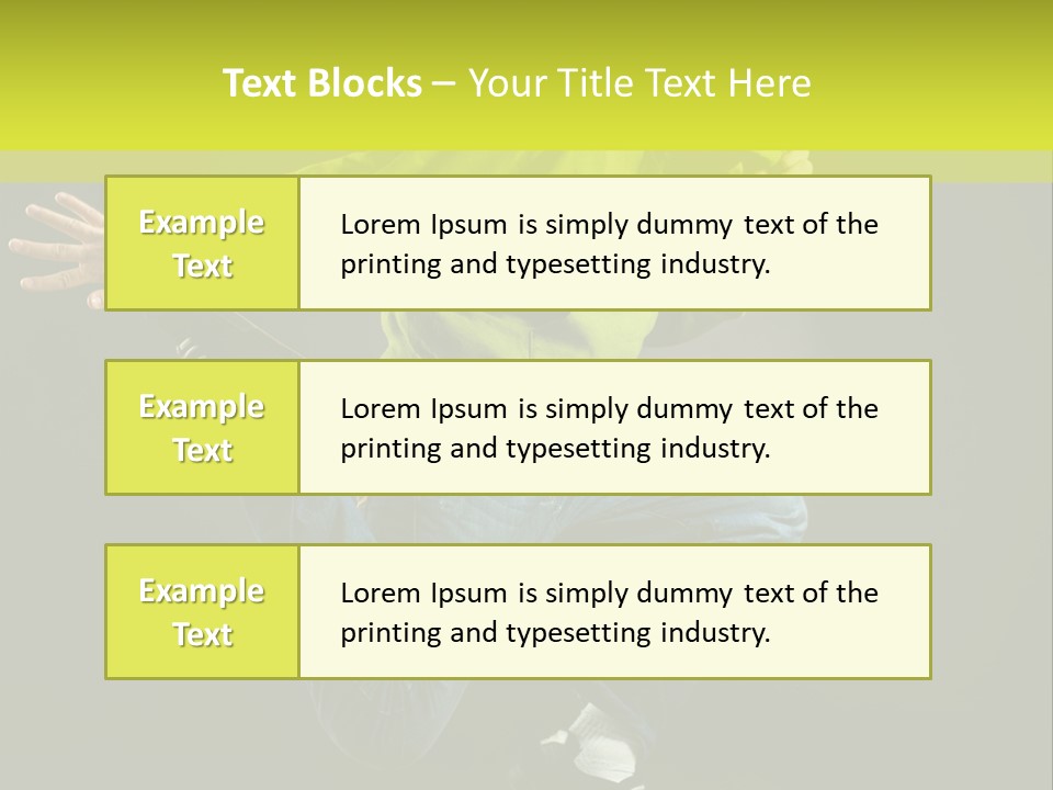 A Man Jumping In The Air With A Skateboard PowerPoint Template