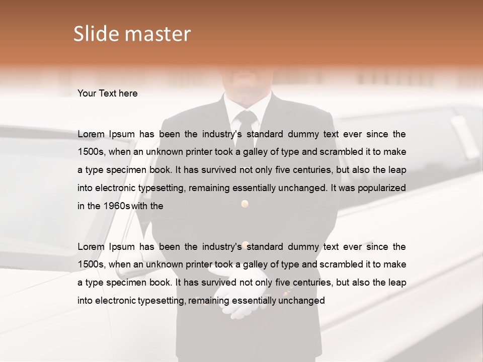 South Seafront Sightseeing PowerPoint Template