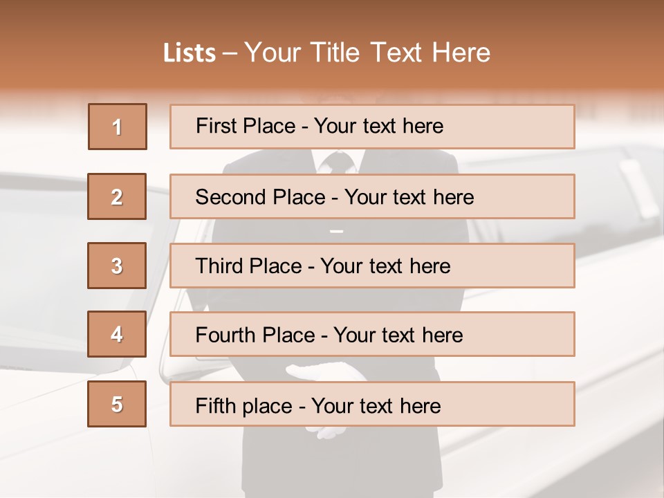 South Seafront Sightseeing PowerPoint Template