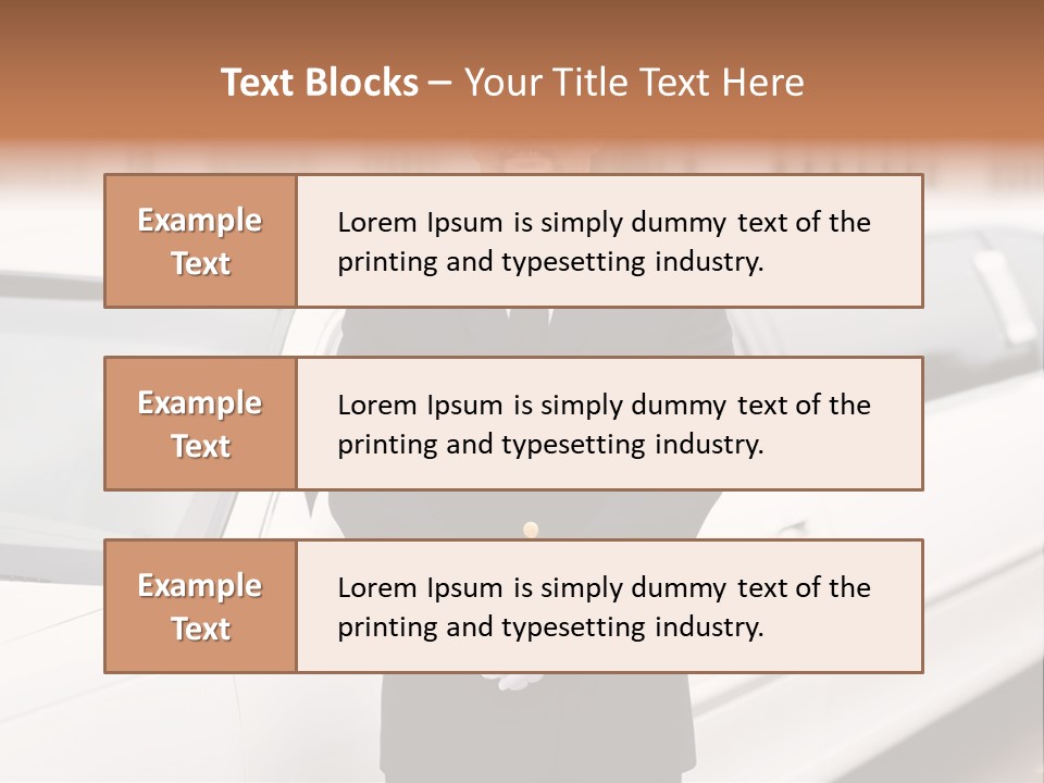 South Seafront Sightseeing PowerPoint Template