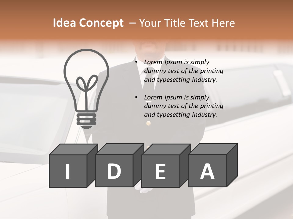 South Seafront Sightseeing PowerPoint Template