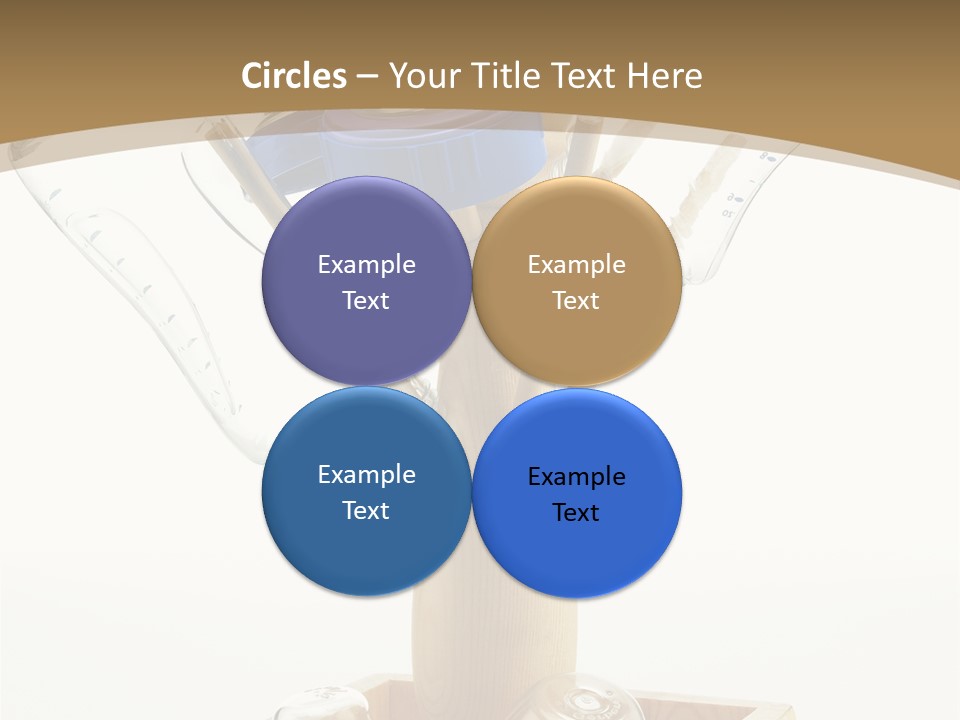 Liquid Background Housewares PowerPoint Template