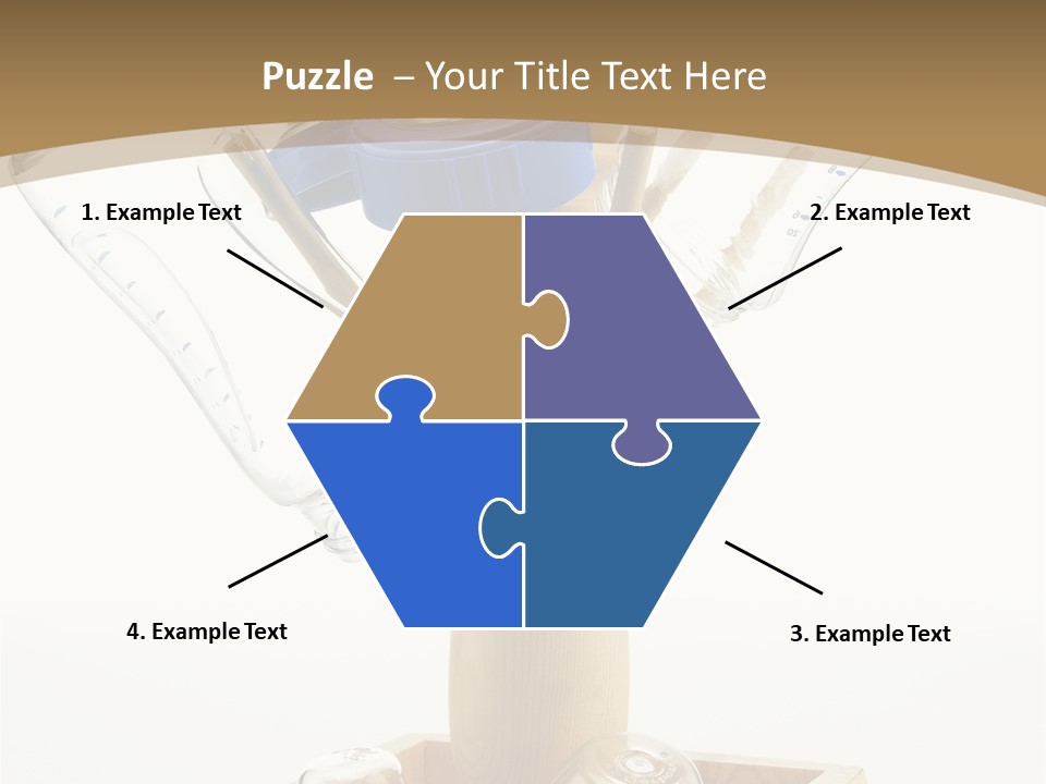 Liquid Background Housewares PowerPoint Template