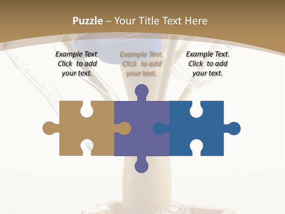 Liquid Background Housewares PowerPoint Template