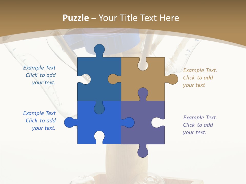 Liquid Background Housewares PowerPoint Template