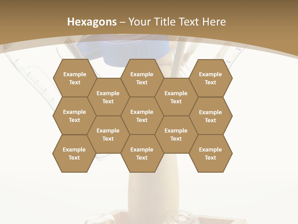 Liquid Background Housewares PowerPoint Template