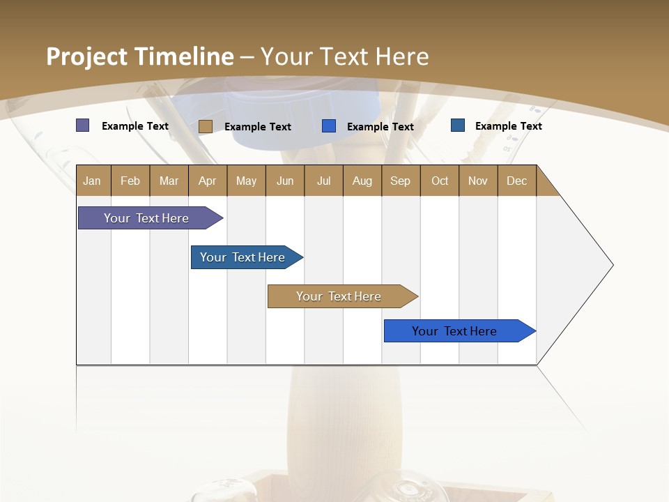 Liquid Background Housewares PowerPoint Template