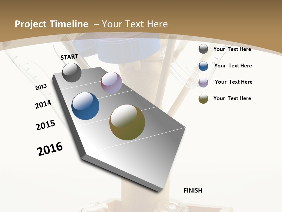 Liquid Background Housewares PowerPoint Template