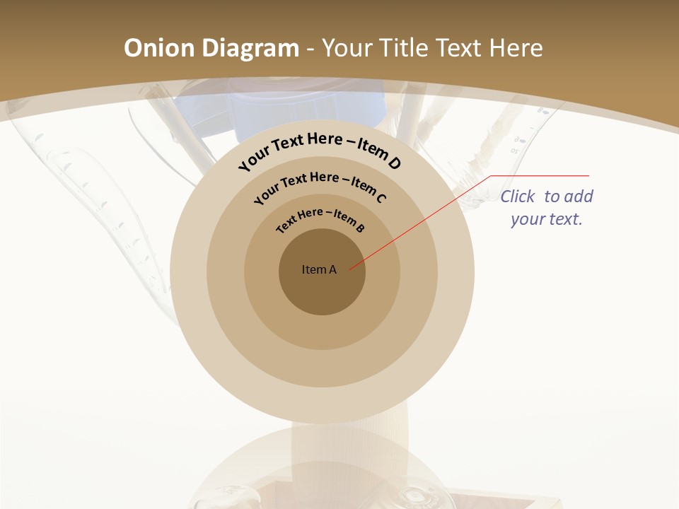 Liquid Background Housewares PowerPoint Template