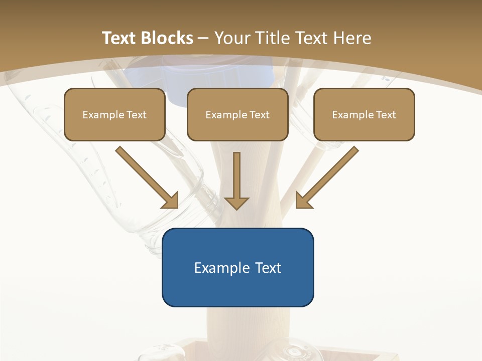 Liquid Background Housewares PowerPoint Template