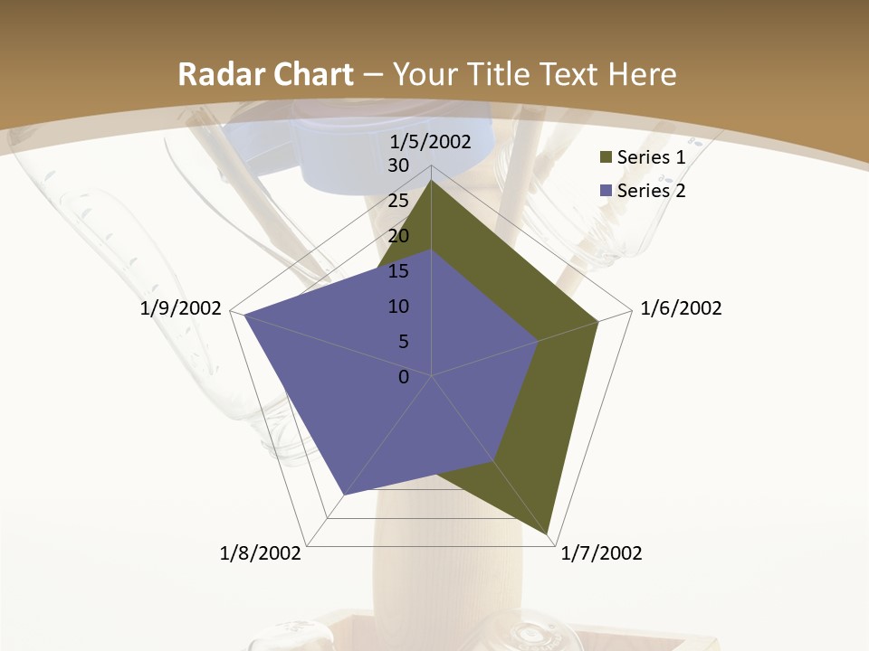 Liquid Background Housewares PowerPoint Template