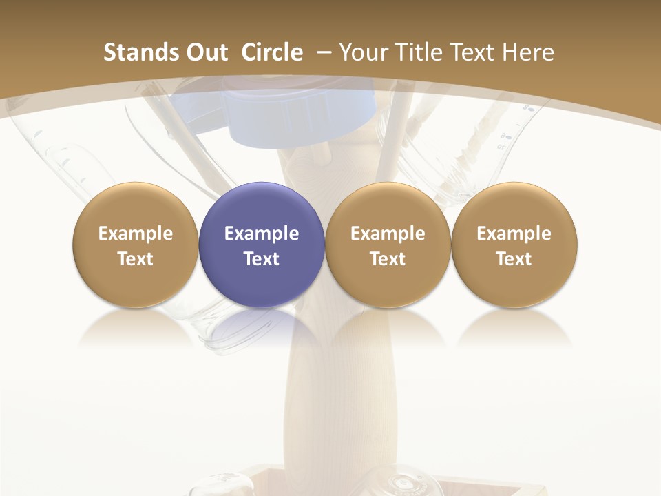 Liquid Background Housewares PowerPoint Template