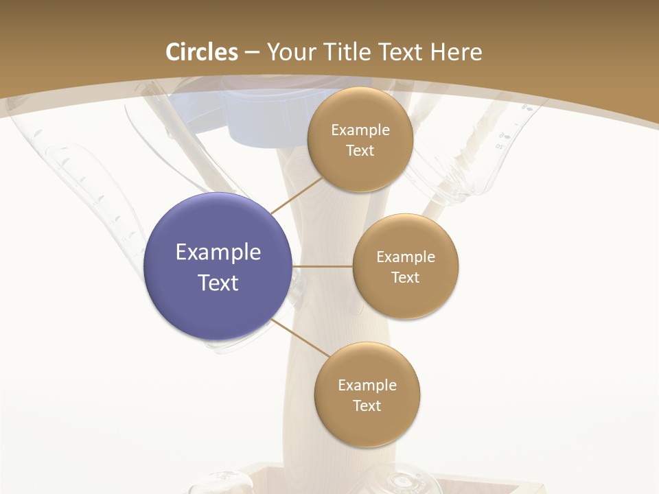 Liquid Background Housewares PowerPoint Template