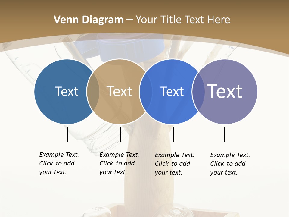Liquid Background Housewares PowerPoint Template