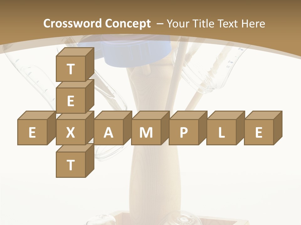 Liquid Background Housewares PowerPoint Template