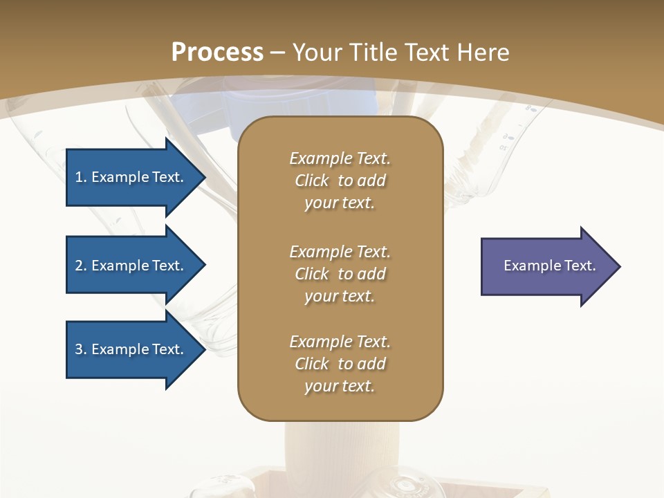 Liquid Background Housewares PowerPoint Template