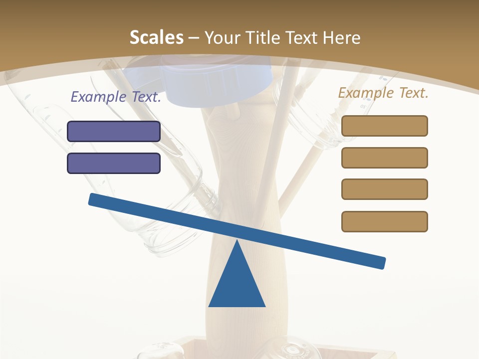 Liquid Background Housewares PowerPoint Template