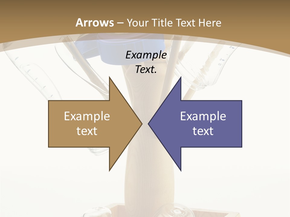 Liquid Background Housewares PowerPoint Template