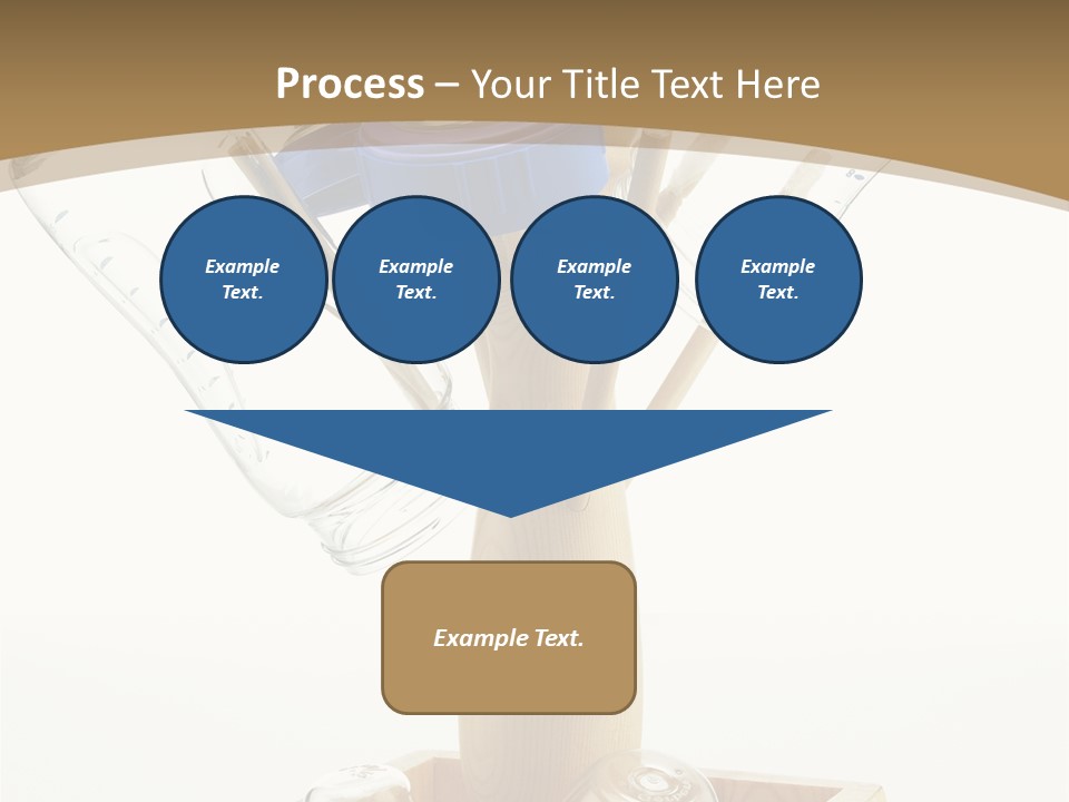 Liquid Background Housewares PowerPoint Template