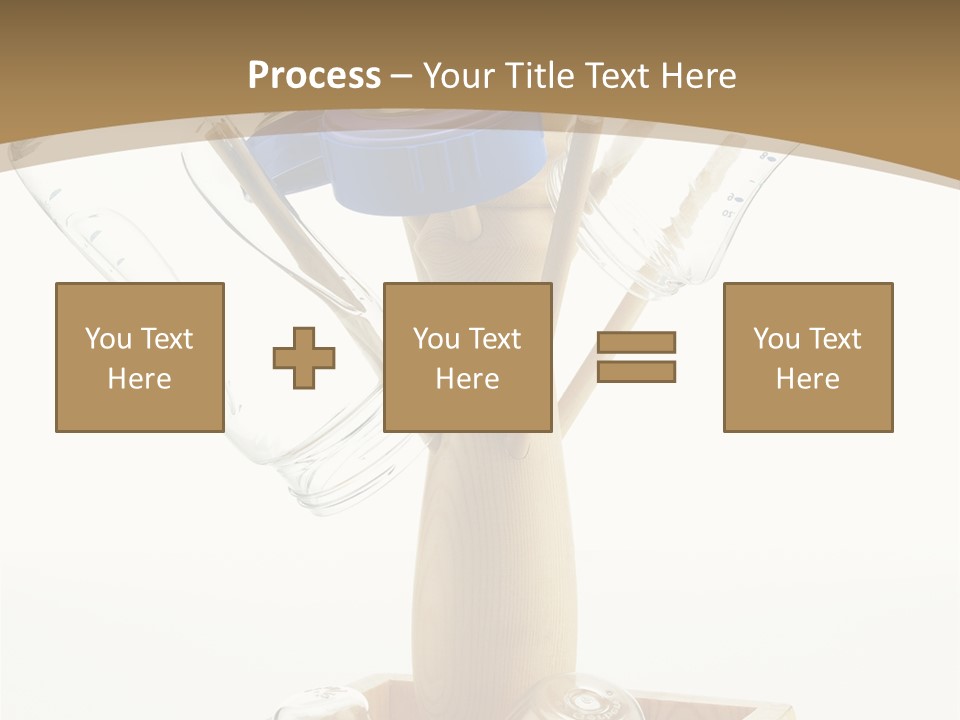 Liquid Background Housewares PowerPoint Template