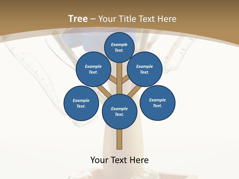 Liquid Background Housewares PowerPoint Template