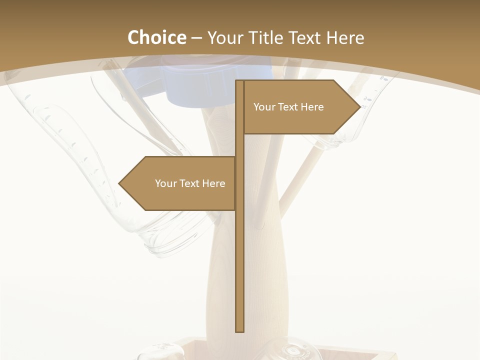 Liquid Background Housewares PowerPoint Template
