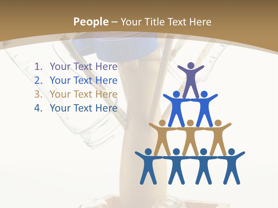 Liquid Background Housewares PowerPoint Template