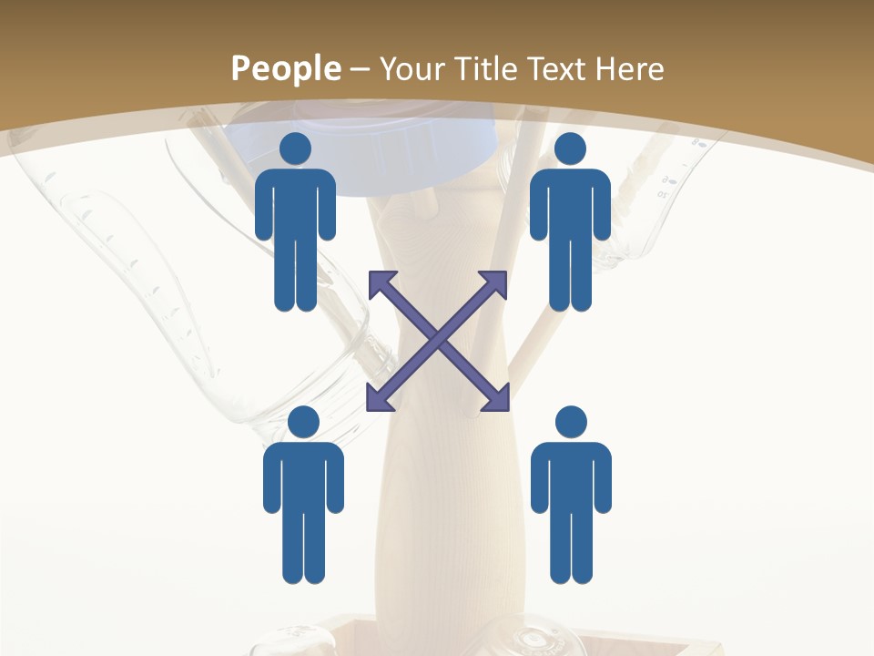 Liquid Background Housewares PowerPoint Template