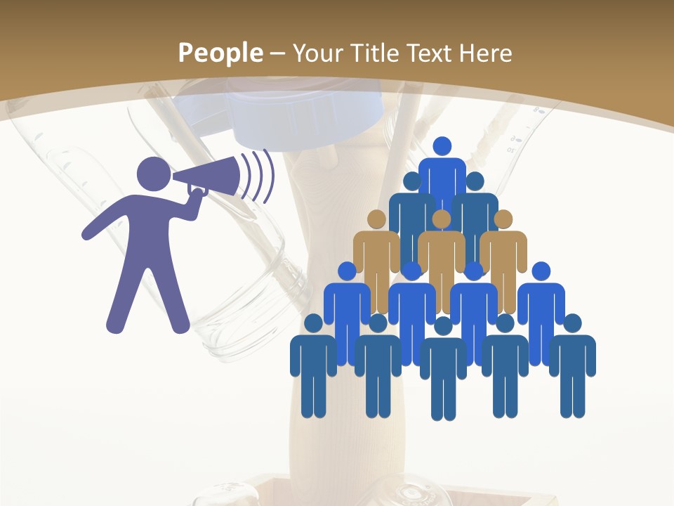 Liquid Background Housewares PowerPoint Template