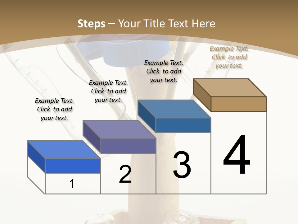 Liquid Background Housewares PowerPoint Template