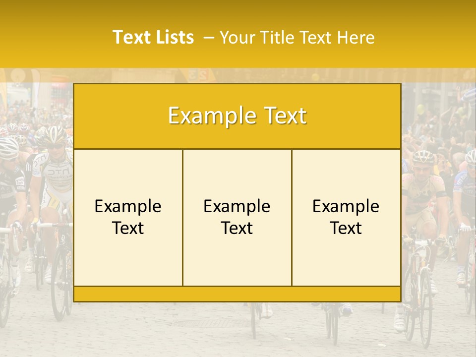 Green Road Route PowerPoint Template