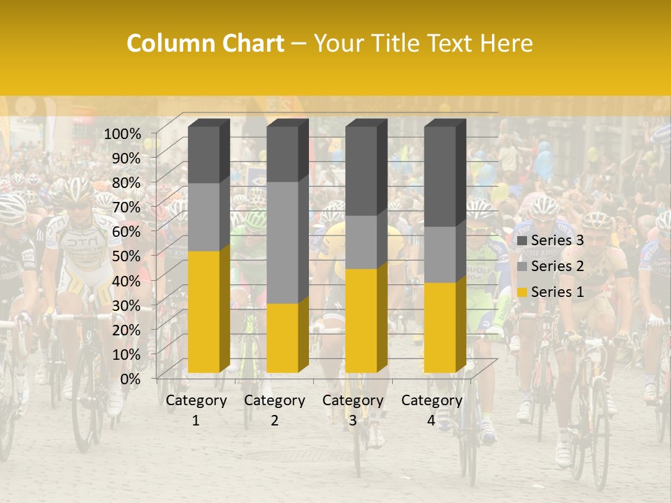 Green Road Route PowerPoint Template