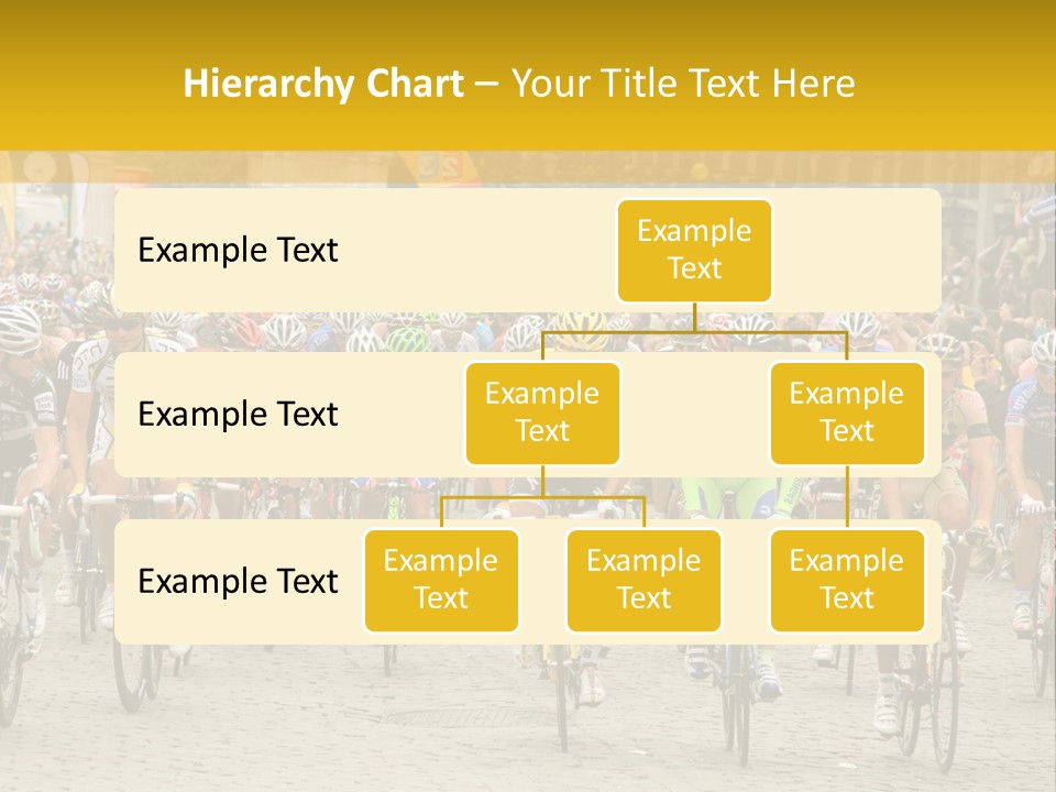 Green Road Route PowerPoint Template