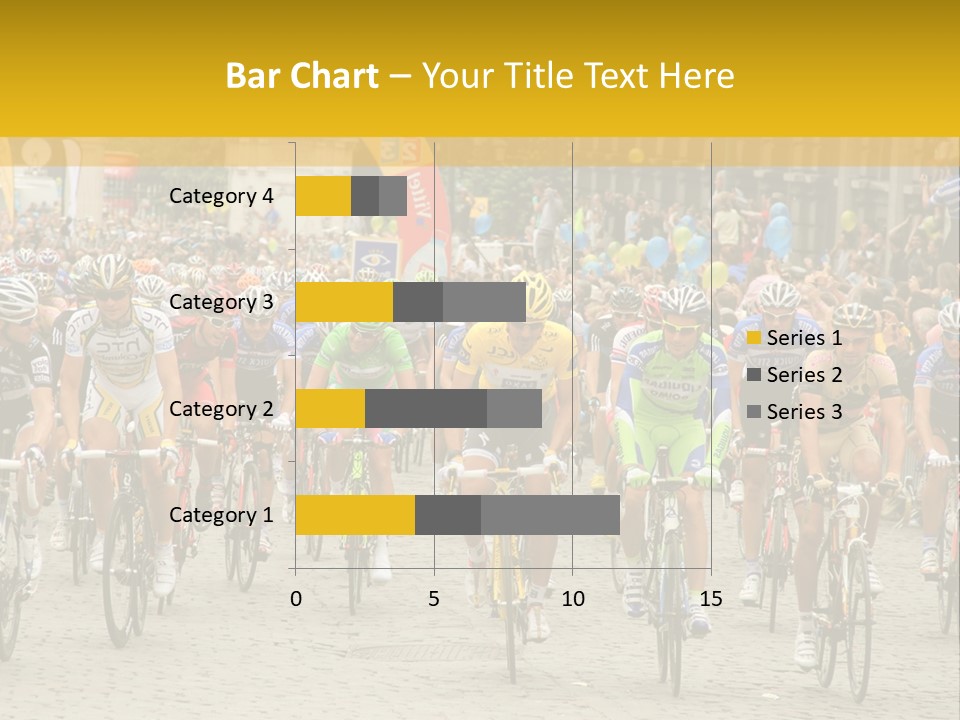 Green Road Route PowerPoint Template