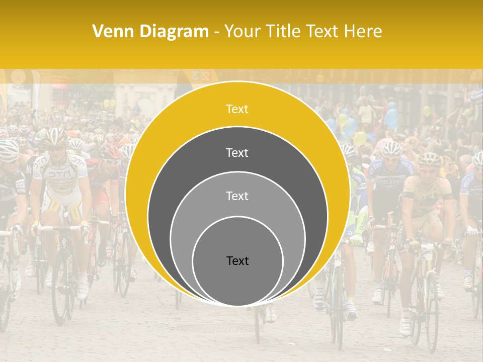 Green Road Route PowerPoint Template