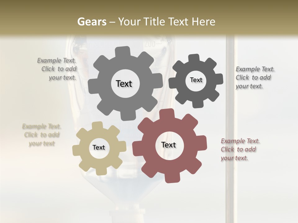 Background Room Height PowerPoint Template