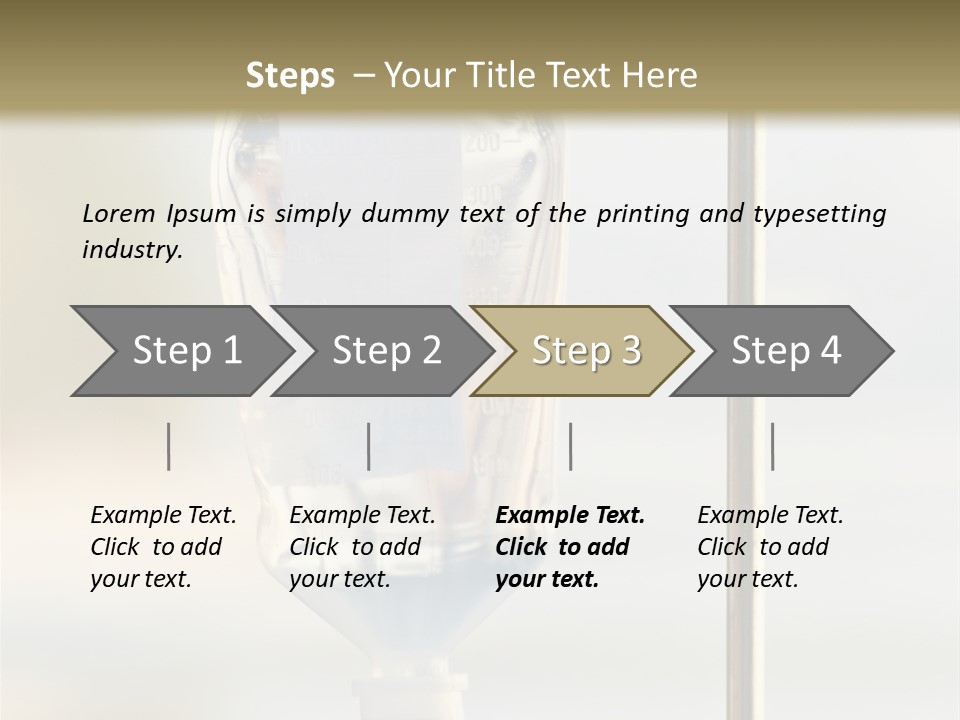 Background Room Height PowerPoint Template