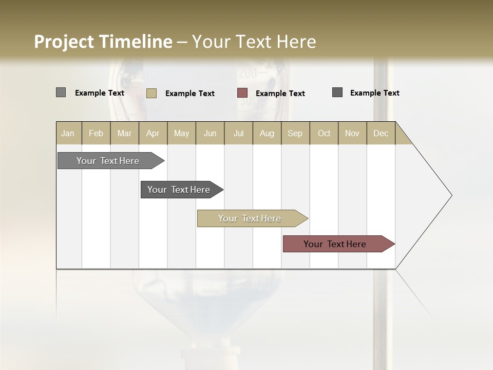 Background Room Height PowerPoint Template