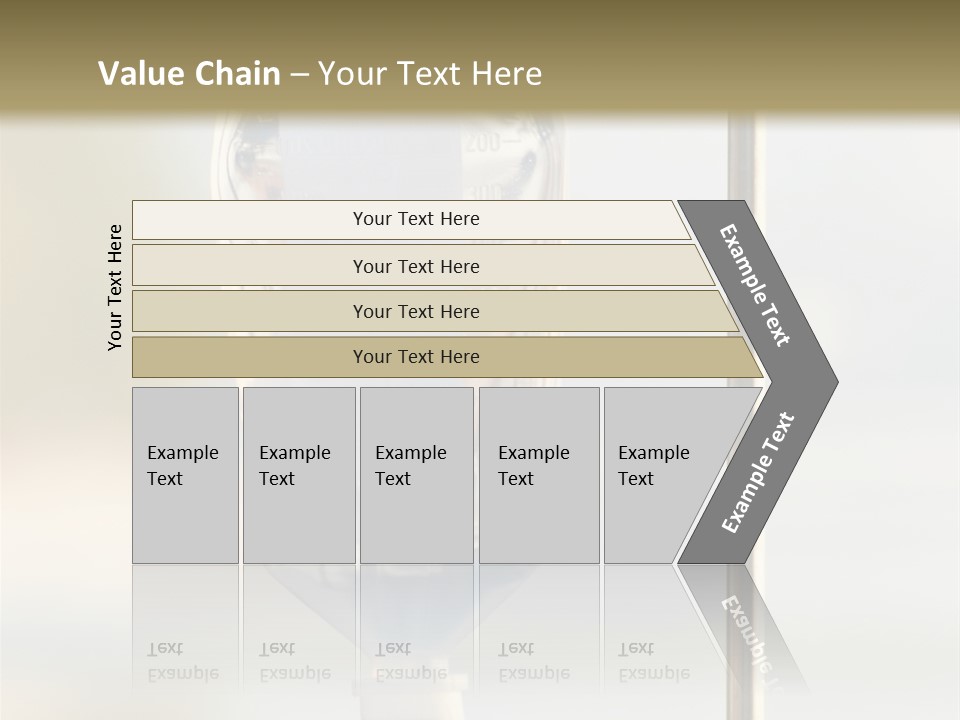 Background Room Height PowerPoint Template