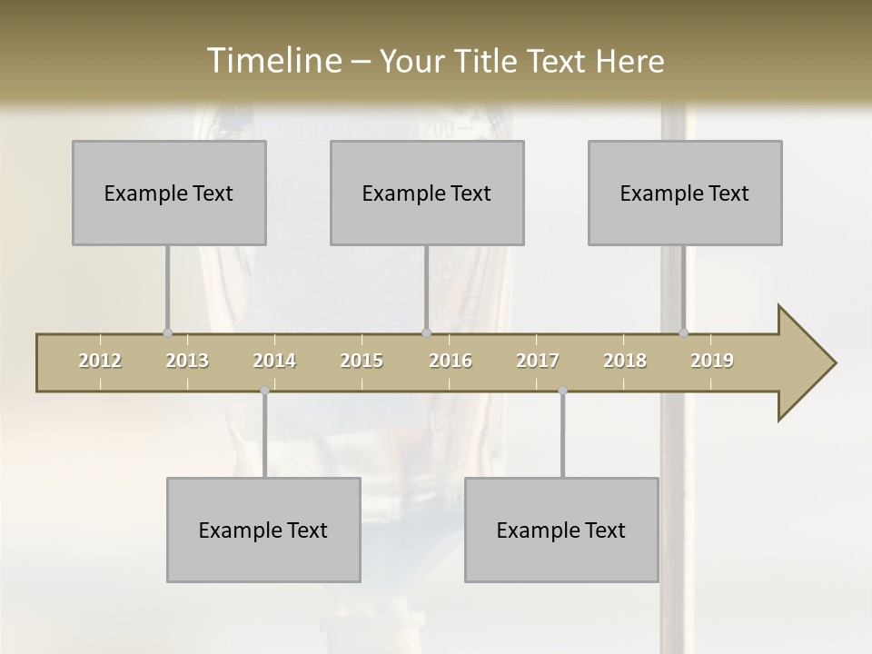 Background Room Height PowerPoint Template