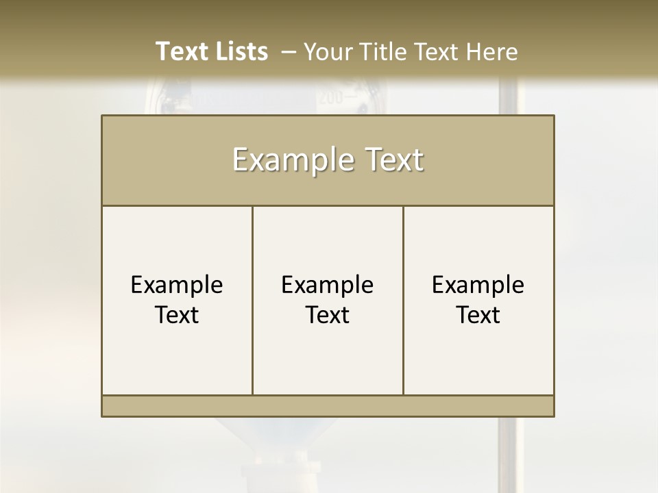 Background Room Height PowerPoint Template