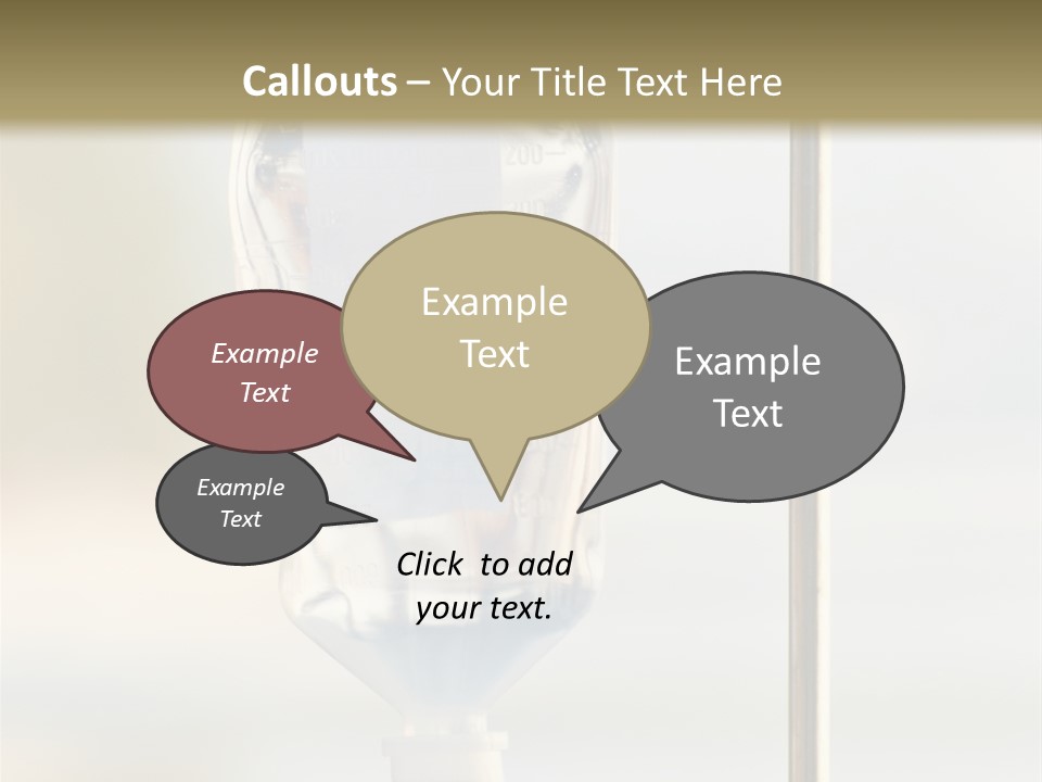 Background Room Height PowerPoint Template
