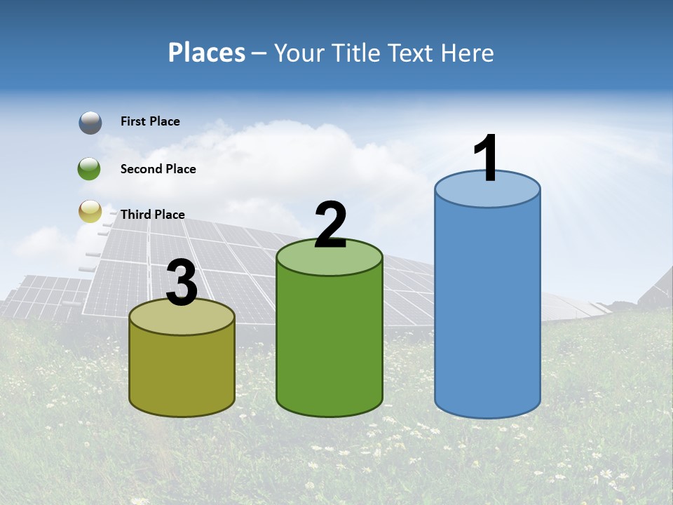 Sky Outdoor Costs PowerPoint Template