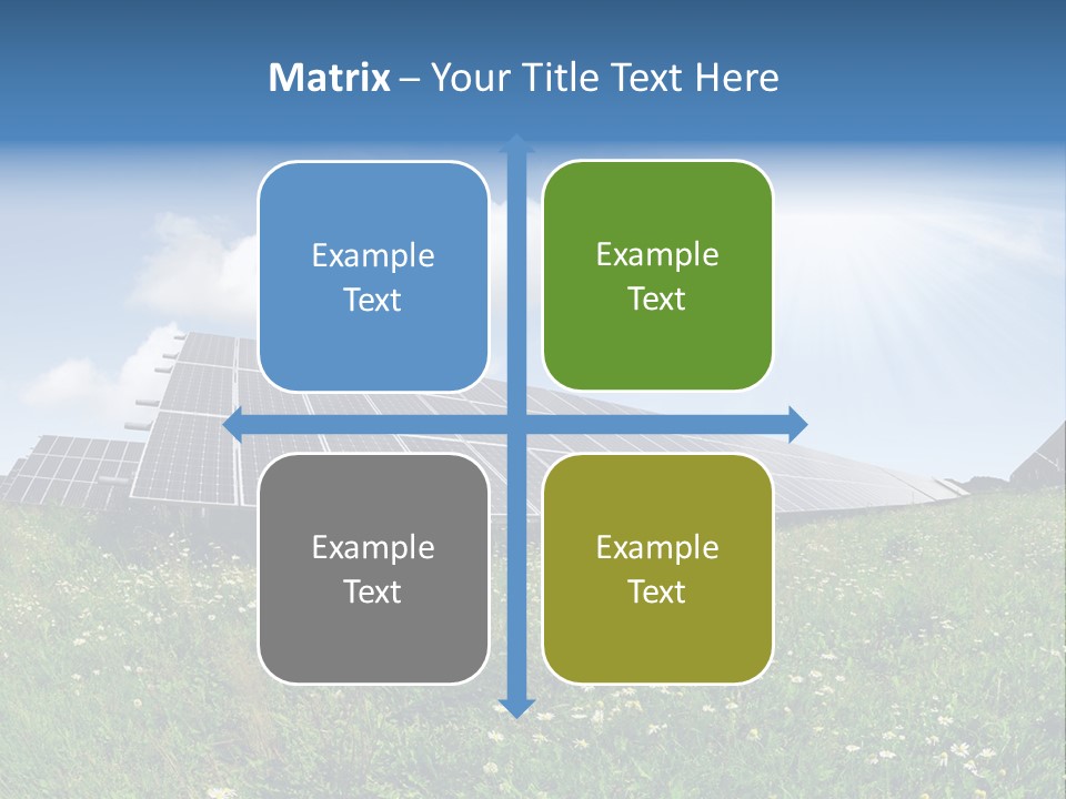 Sky Outdoor Costs PowerPoint Template