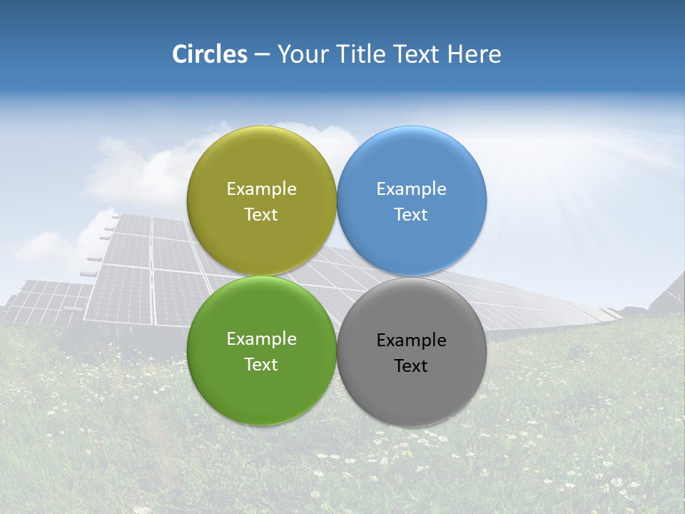 Sky Outdoor Costs PowerPoint Template