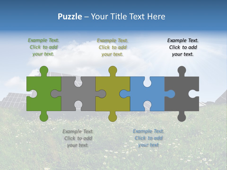 Sky Outdoor Costs PowerPoint Template