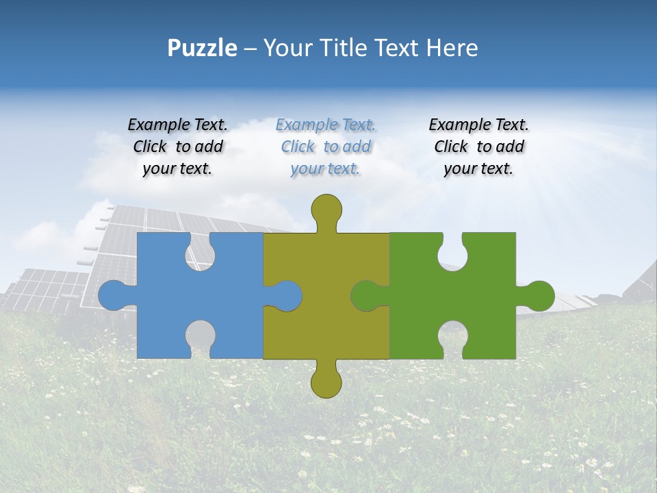 Sky Outdoor Costs PowerPoint Template