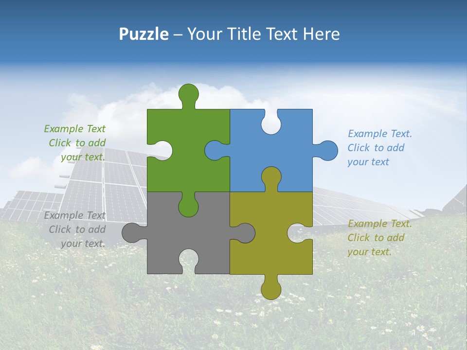 Sky Outdoor Costs PowerPoint Template