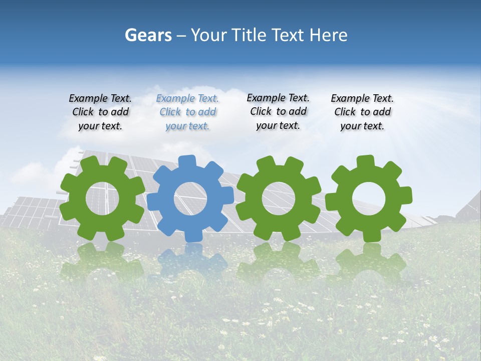 Sky Outdoor Costs PowerPoint Template