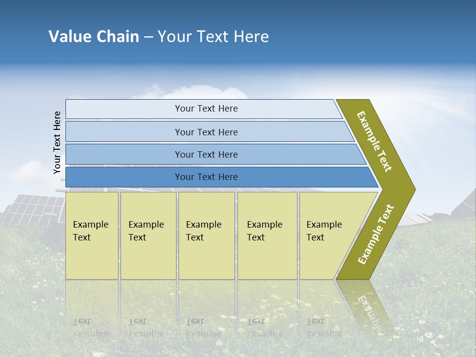Sky Outdoor Costs PowerPoint Template